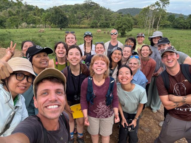 Bring The Elephant Home hosted a group of students from Oregon State University at our research station in Kui Buri National Park, Thailand. Students learned field skills for behavior monitoring, individual identification and body condition scoring and spent time with local leaders to get a first-hand understanding of community-based elephant conservation in this region.  We’re grateful for this ongoing partnership with Oregon State University and thank professors Hathai Sangsupan and Jason McCarley for leading this program!🌱